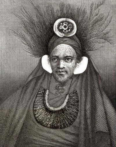 Chief of St. Christina, illustration from 